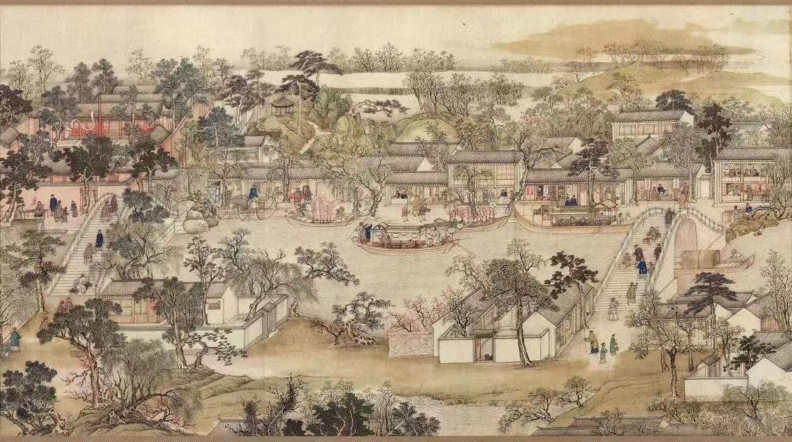 古代江南有多繁华？ AI带你看动起来的《姑苏繁华图》